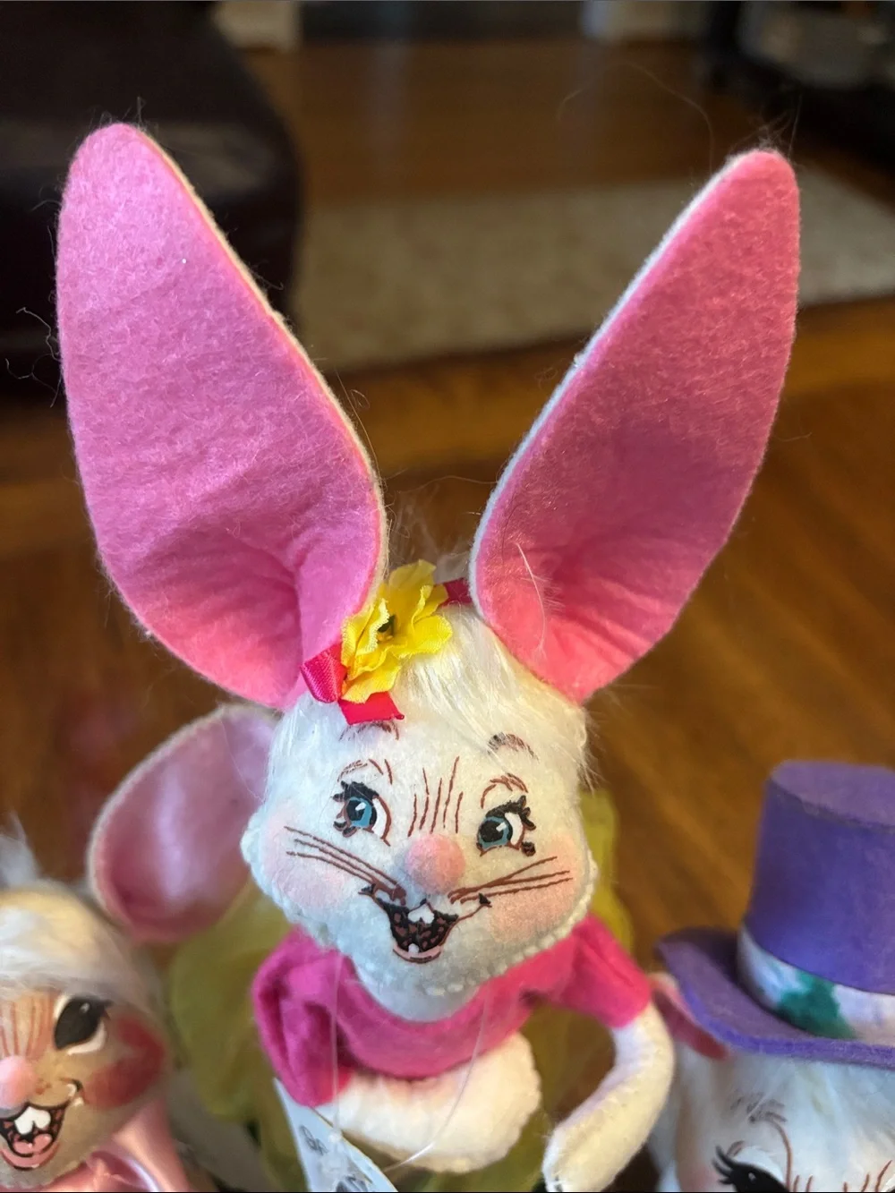 Annalee bundle of 3 - Easter Bunny Figurines